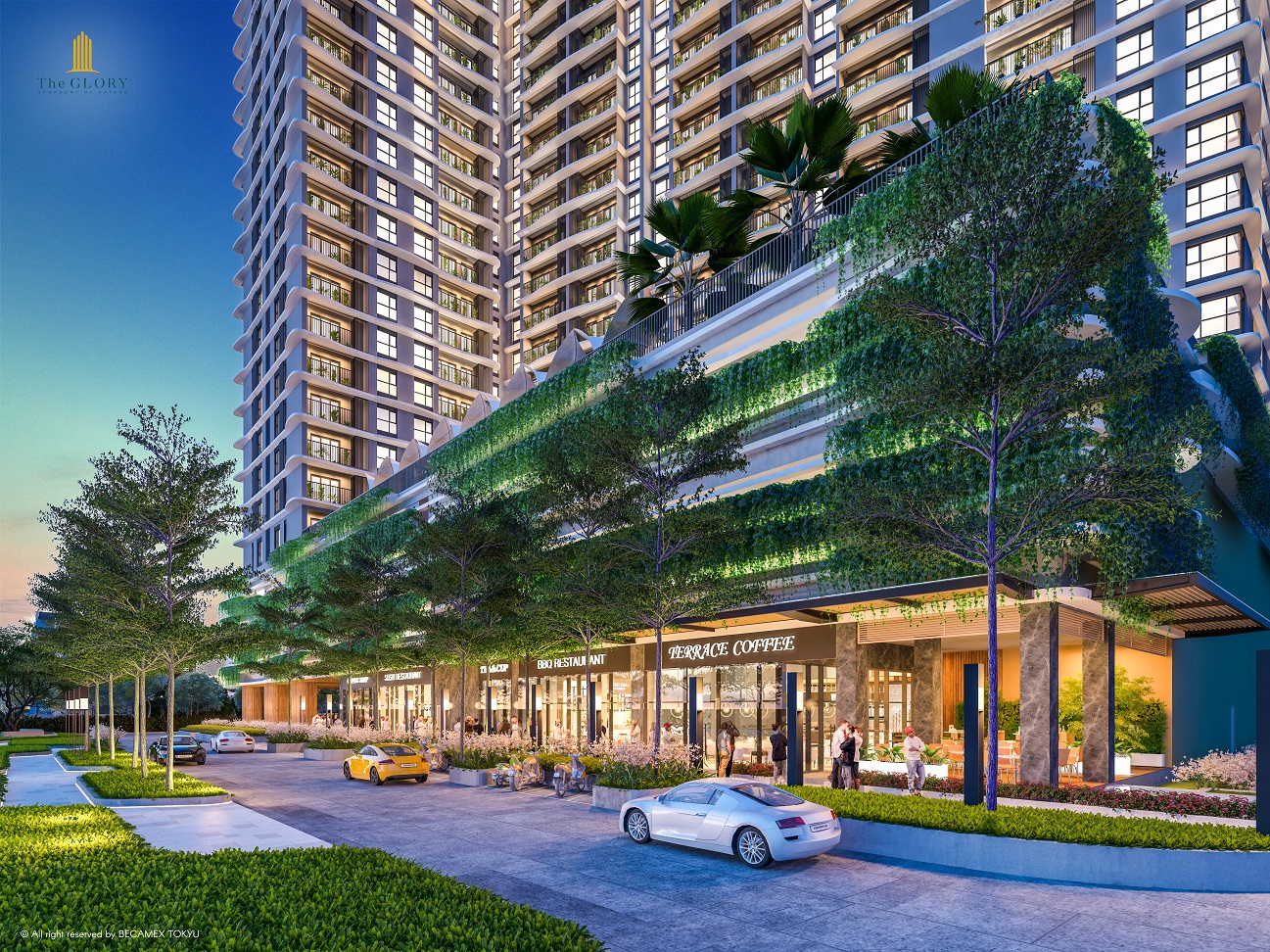 Midori Park The Glory-Ưu đãi CH 1PN đầy đủ nội thất giá từ 2,056 tỷ